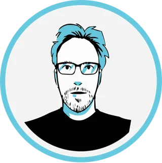 Drawn portrait of Loïc Gouarin